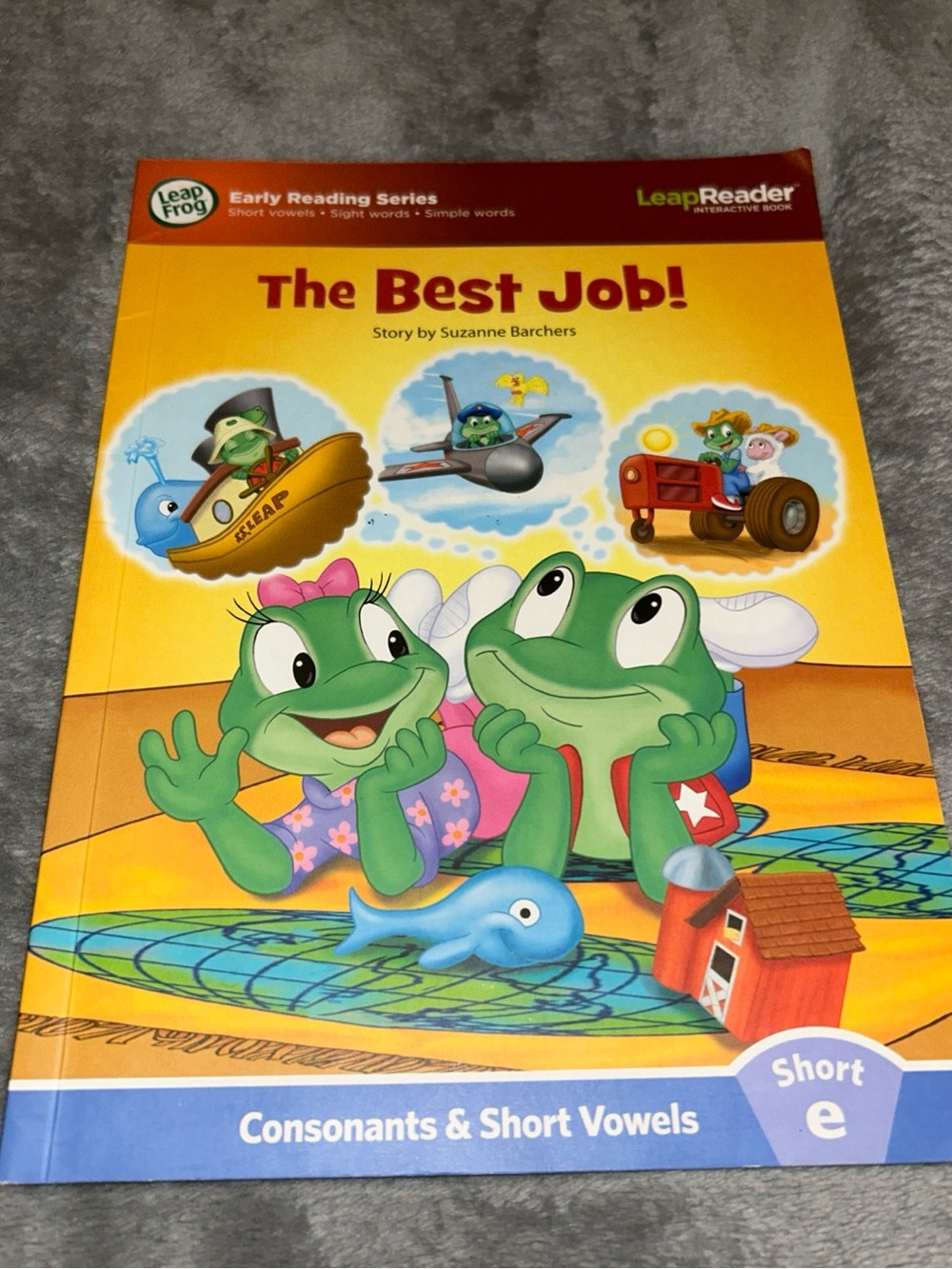 Leapfrog The Best Job! (Short e)   Compatible w/Tag and LeapReader, PB, 2016